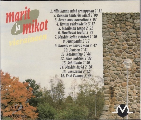 Marit ja Mikot : Marit ja Mikot vieraineen CD (Käyt)