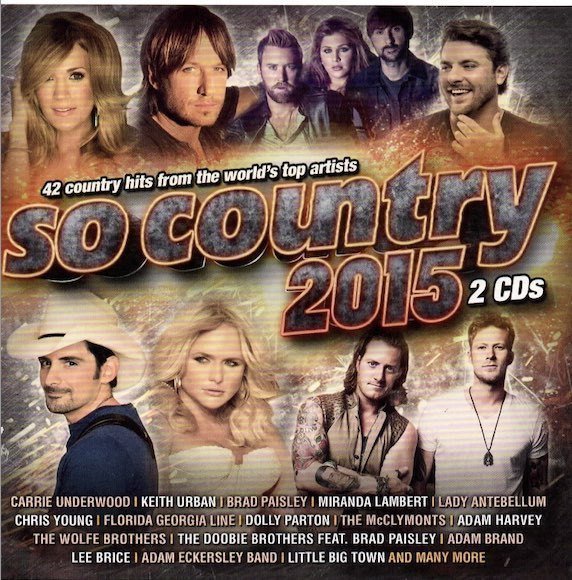 V/A : So Country 2015 (Käyt. 2CD)