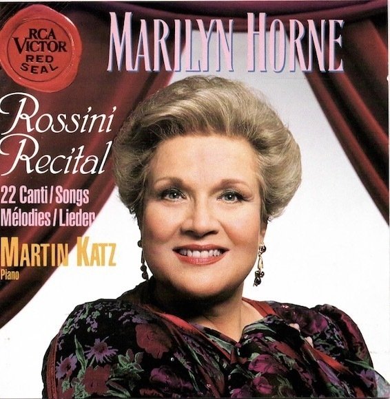 Marilyn Horne : Rossini Recital CD (Käyt)