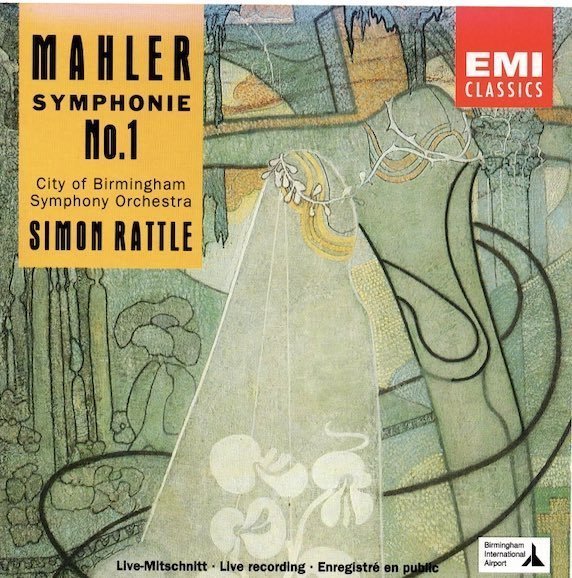 Gustav Mahler / City Of Birmingham Symphony Orchestra / Simon Rattle : Symphonie No.1 (Käyt. CD)