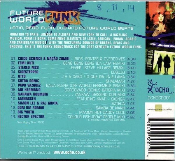 V/A : Future World Funk CD (Käyt)