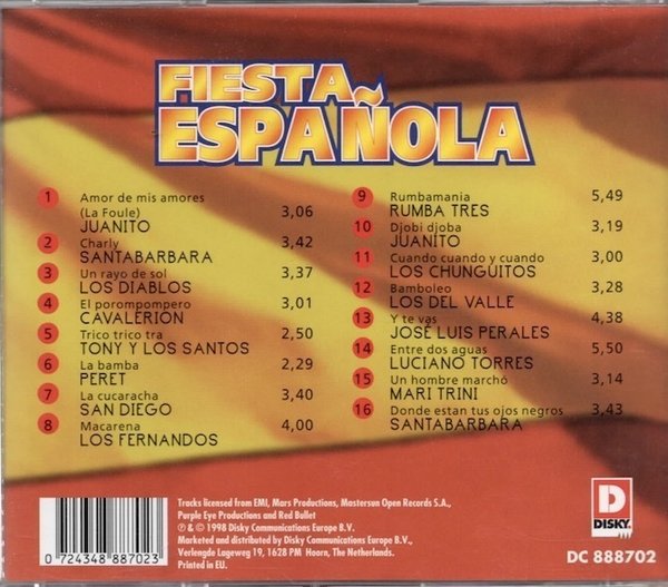 V/A : Fiesta Española CD (Käyt)