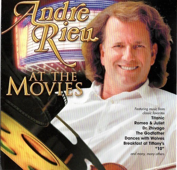 André Rieu : At The Movies CD (Käyt)