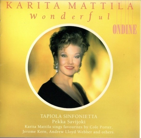 Karita Mattila : Wonderful CD (Käyt)