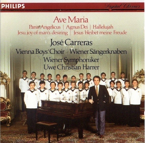 José Carreras / Vienna Boys' Choir / Wiener Symphoniker / Harrer: Ave Maria CD (Käyt)