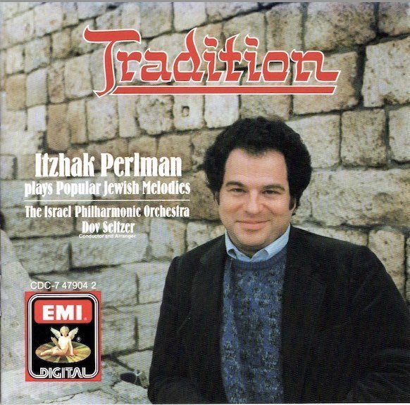 Itzhak Perlman: Tradition - Itzhak Perlman Plays Popular Jewish Melodies CD (Käyt)