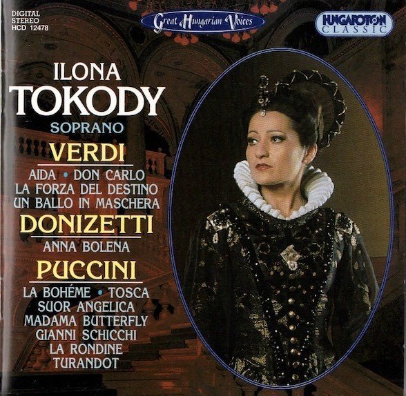 Ilona Tokody/ Verdi / Donizetti / Puccini: Arias CD (Käyt)