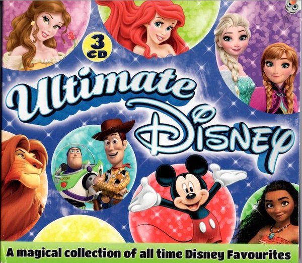V/A : Ultimate Disney 3CD (Käyt)