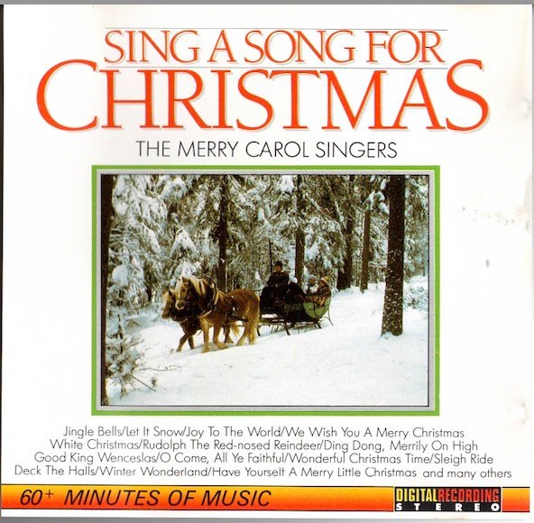 Merry Carol Singers: Sing A Song For Christmas CD (Käyt)