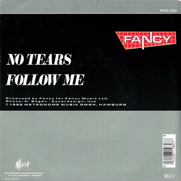 Fancy: No Tears 7" (Käyt)