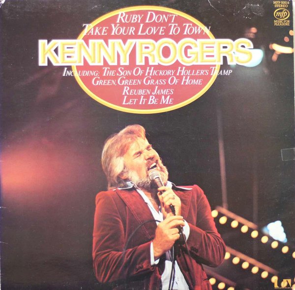 Kenny Rogers: Ruby Don't Take Your Love To Town LP (Käyt)