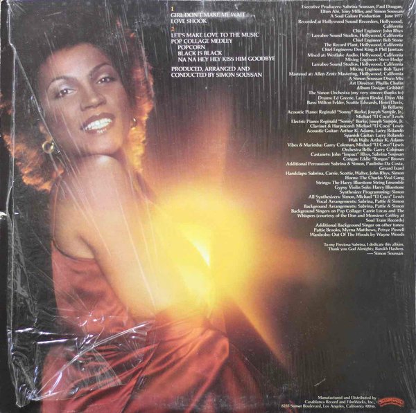 Pattie Brooks and The Simon Orchestra: Love Shook LP (Käyt)