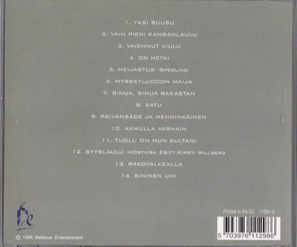 Pepe Willberg: 14 rakastettua kansanlaulua CD (Käyt)