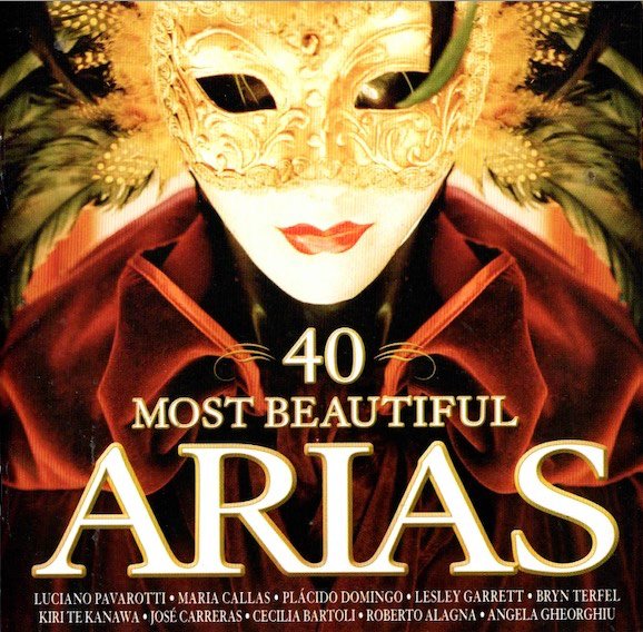 V/A : 40 Most Beautiful Arias 2CD (Käyt)