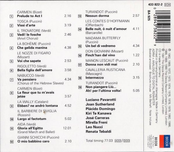 V/A : Essential Opera CD (Käyt)