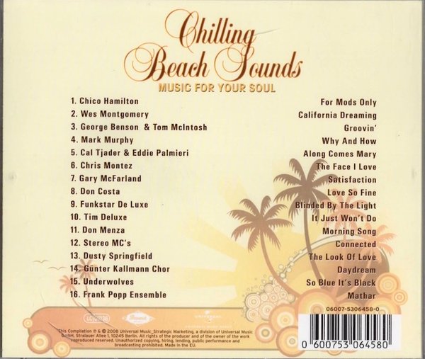 V/A : Chilling Beach Sounds Vol. 2 (Käyt. CD)