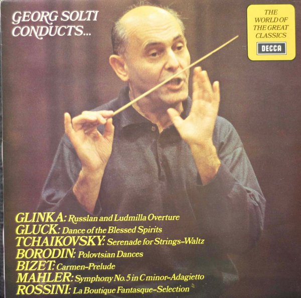 Georg Solti: Georg Solti Conducts...LP (Käyt)