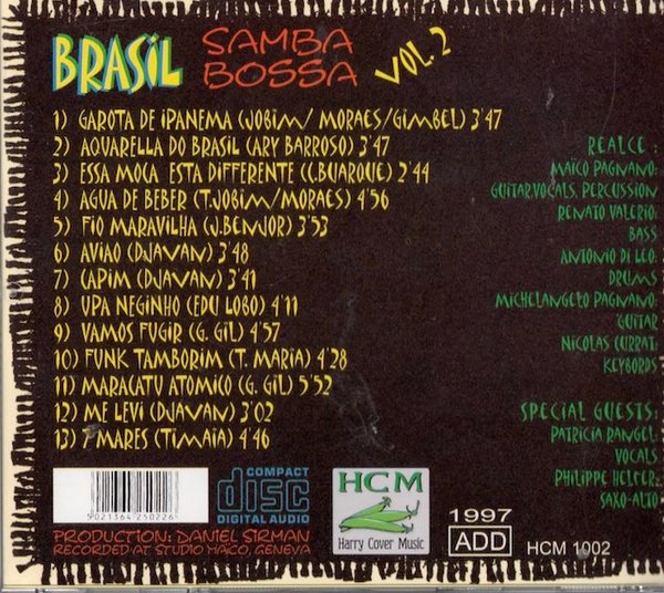 V/A : Brasil- samba bossanova vol. 2 (Käyt. CD)