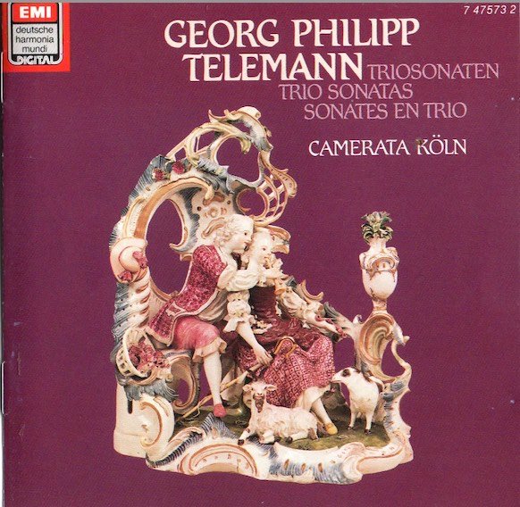 Telemann, Camerata Köln: Triosonaten CD (Käyt)