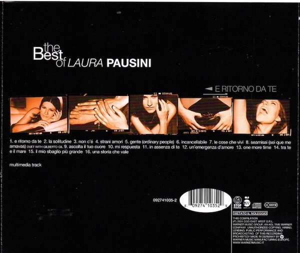 Laura Pausini: The Best Of Laura Pausini CD (Käyt)