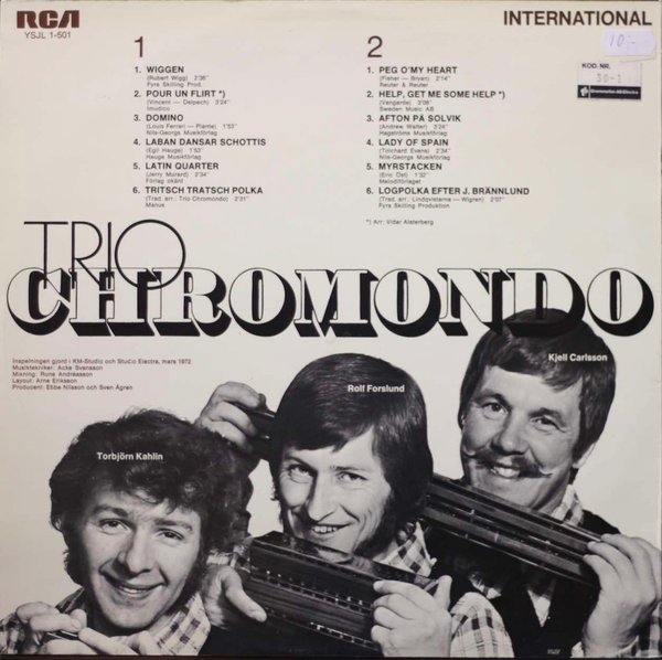Trio Chromondo: Trio Chromondo LP (Käyt)