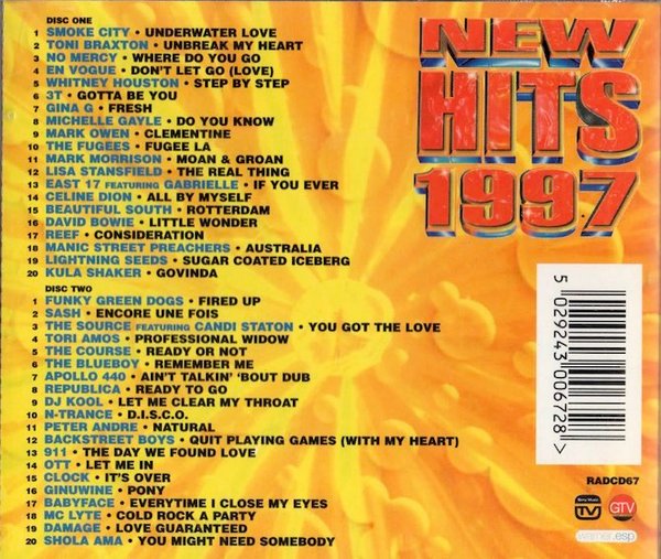 V/A : New Hits 1997 2CD (Käyt)