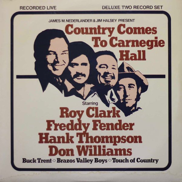 V/A: Country Comes To Carnegie Hall 2LP (Käyt)