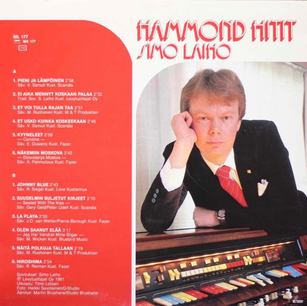 Simo Laiho: Hammond hitit LP (Käyt)