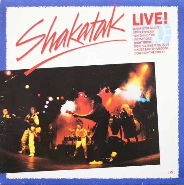 Shakatak: Live! LP (Käyt)