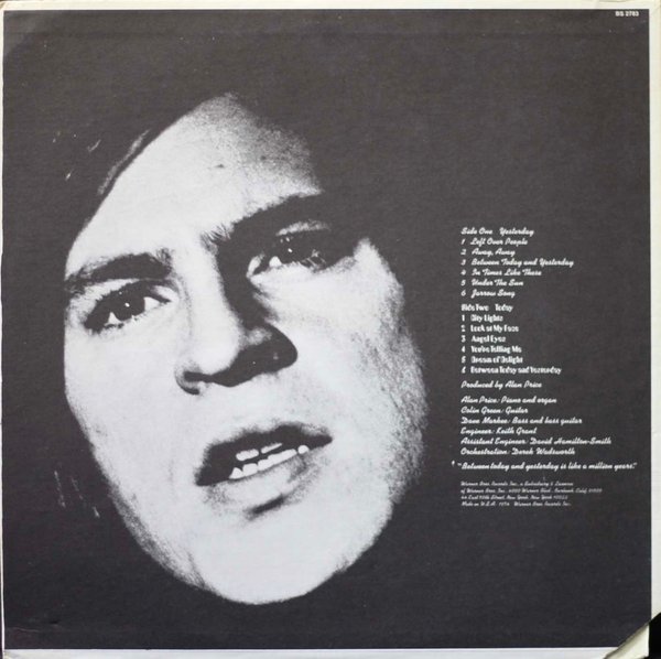 Alan Price: Between Today And Yesterday LP (Käyt)