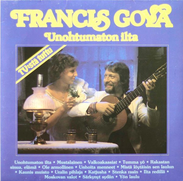 Francis Goya: Unohtumaton ilta LP (Käyt)