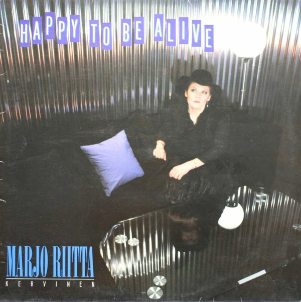 Marjo Riitta Kervinen: Happy To Be Alive LP (Käyt)