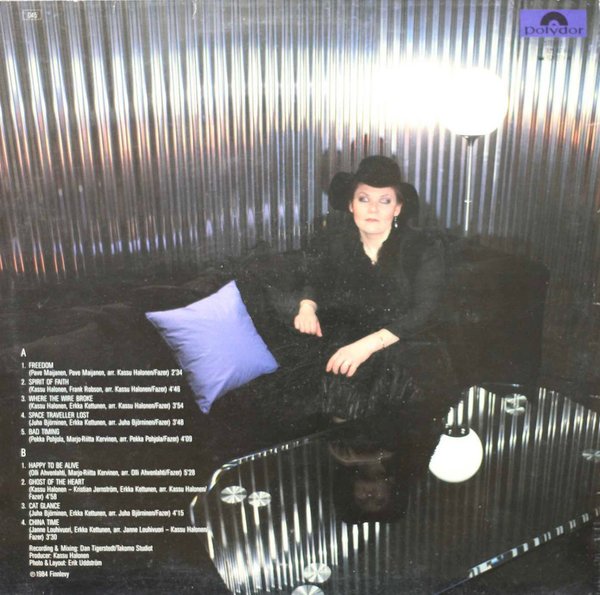 Marjo Riitta Kervinen: Happy To Be Alive LP (Käyt)