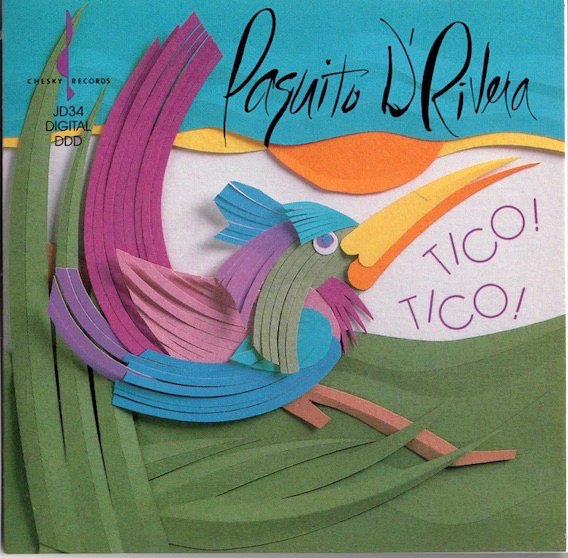 Paquito D'Rivera: Tico! Tico! CD (Käyt)