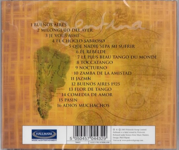 V/A : The Music Of Argentina CD (Uusi)
