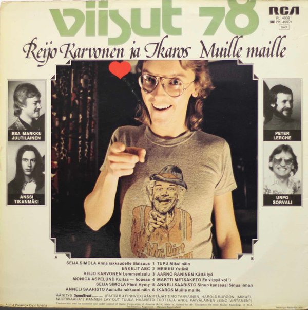 V/A : Viisut '78 LP (Käyt)