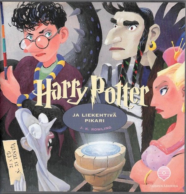 J. R. Rowling: Harry Potter ja liekehtivä pikari 21CD (Käyt)
