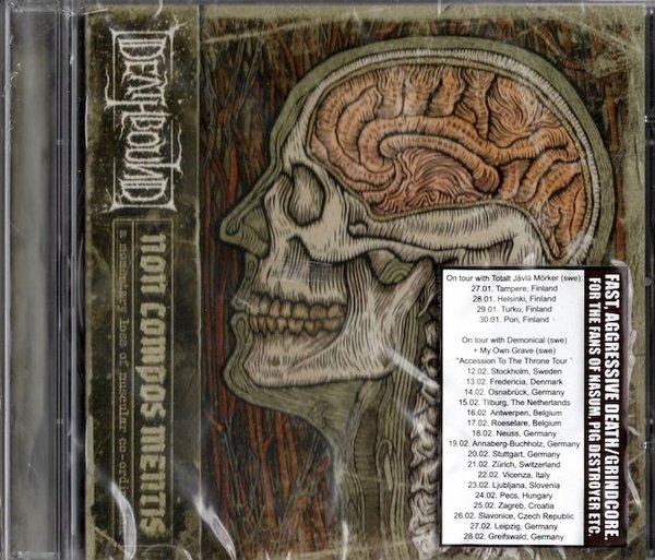 Deathbound: Non Compos Mentis CD (Uusi)
