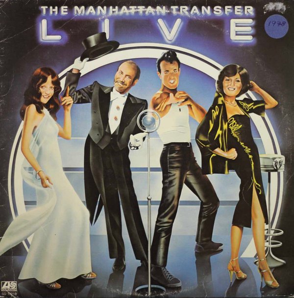 Manhattan Transfer: Live LP (Käyt)