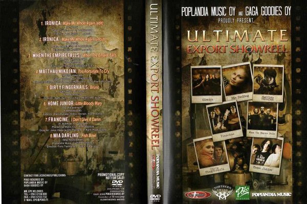 V/A : Ultimate Export Showreel DVD (Käyt. Promo)
