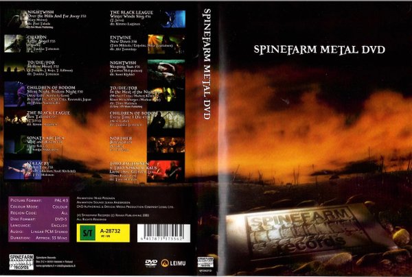 V/A : Spinefarm Metal DVD (Käyt)