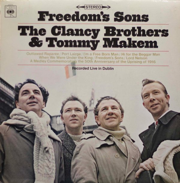 Clancy Brothers & Tommy Makem: Freedom's Sons LP (Käyt)