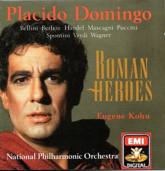 Placido Domingo / Eugene Kohn: Roman Heroes CD (Käyt)