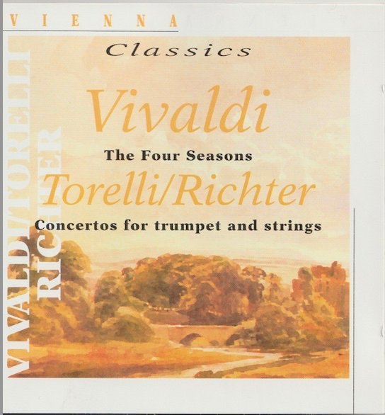 Vivaldi / Torelli / Richter: The Four Seasons CD (Käyt)