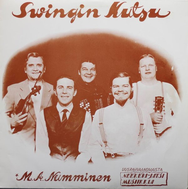 M.A. Numminen ja Jani Uhleniuksen Uusrahvaanomainen orkesteri: Swingin Kutsu LP (Käyt)