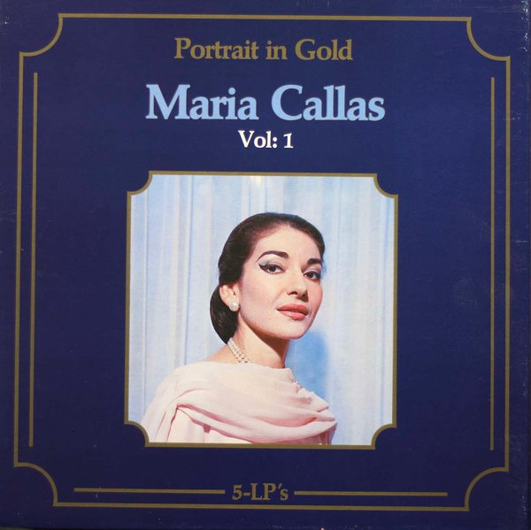 Maria Callas: Portrait In Gold Vol: 1 (Käyt. 5LP Box)