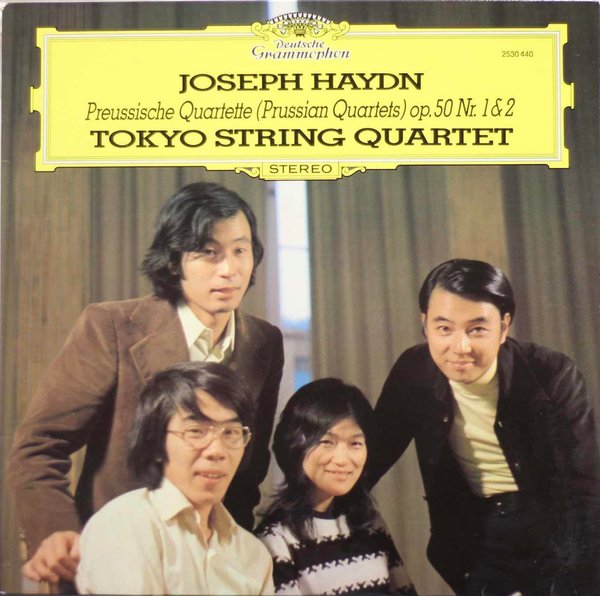 Joseph Haydn/ Tokyo String Quartet: Preussische Quartette (Prussian Quartets) Op. 50 Nr. 1 & 2 (LP)