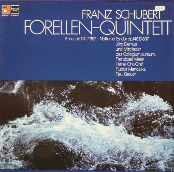 Franz Schubert: Forellen-Quintett LP (Käyt)