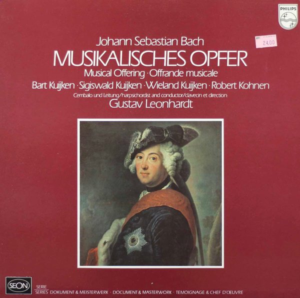 Johann Sebastian Bach: Musikalisches Opfer LP (Käyt)