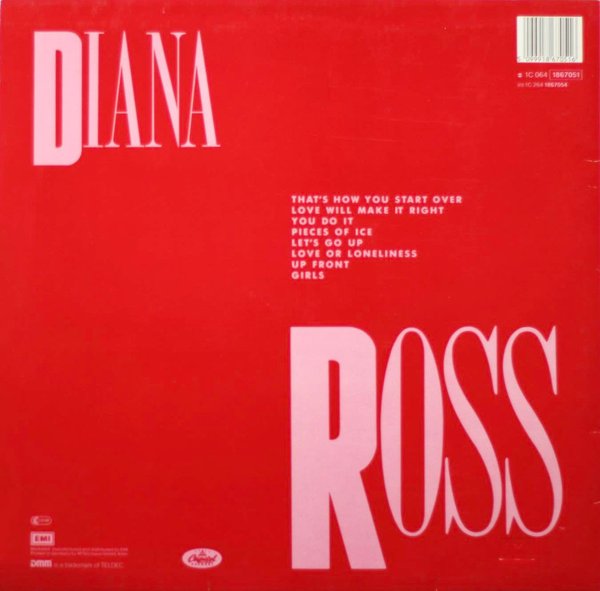 Diana Ross: Ross LP (Käyt)